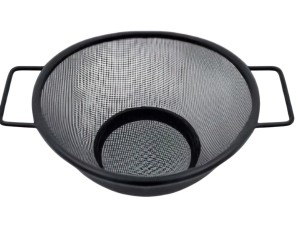 ESCORREDOR DE INOX 24CM MULTIUSO BLACK