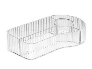 ORGANIZADOR ACRILICO P/MAQUIAGEM 28X16CM