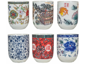 COPO PORCELANA 150ML CHINES SORTIDO