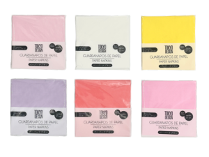 GUARDANAPO PAPEL 20-FOLHAS 6-CORES