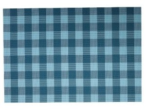 LUGAR AMERICANO 45X30CM XADREZ AZUL