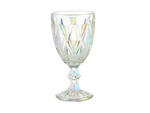 JOGO 6 TACA VIDRO 265ML DIAMOND FURTACOR