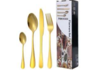 FAQUEIRO 24PC OURO NA CX
