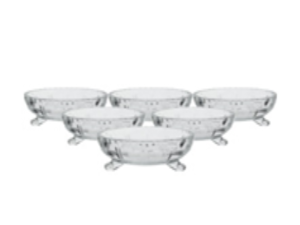 JOGO 6 BOWL VIDRO 200ML ARIZONA C/3-PES