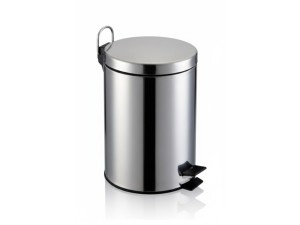LIXEIRA DE PEDAL 12 LITROS INOX